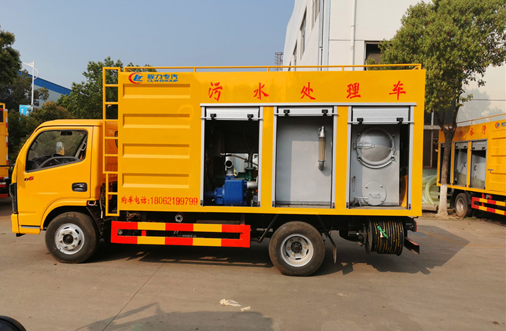 281钟阜路污水分离车